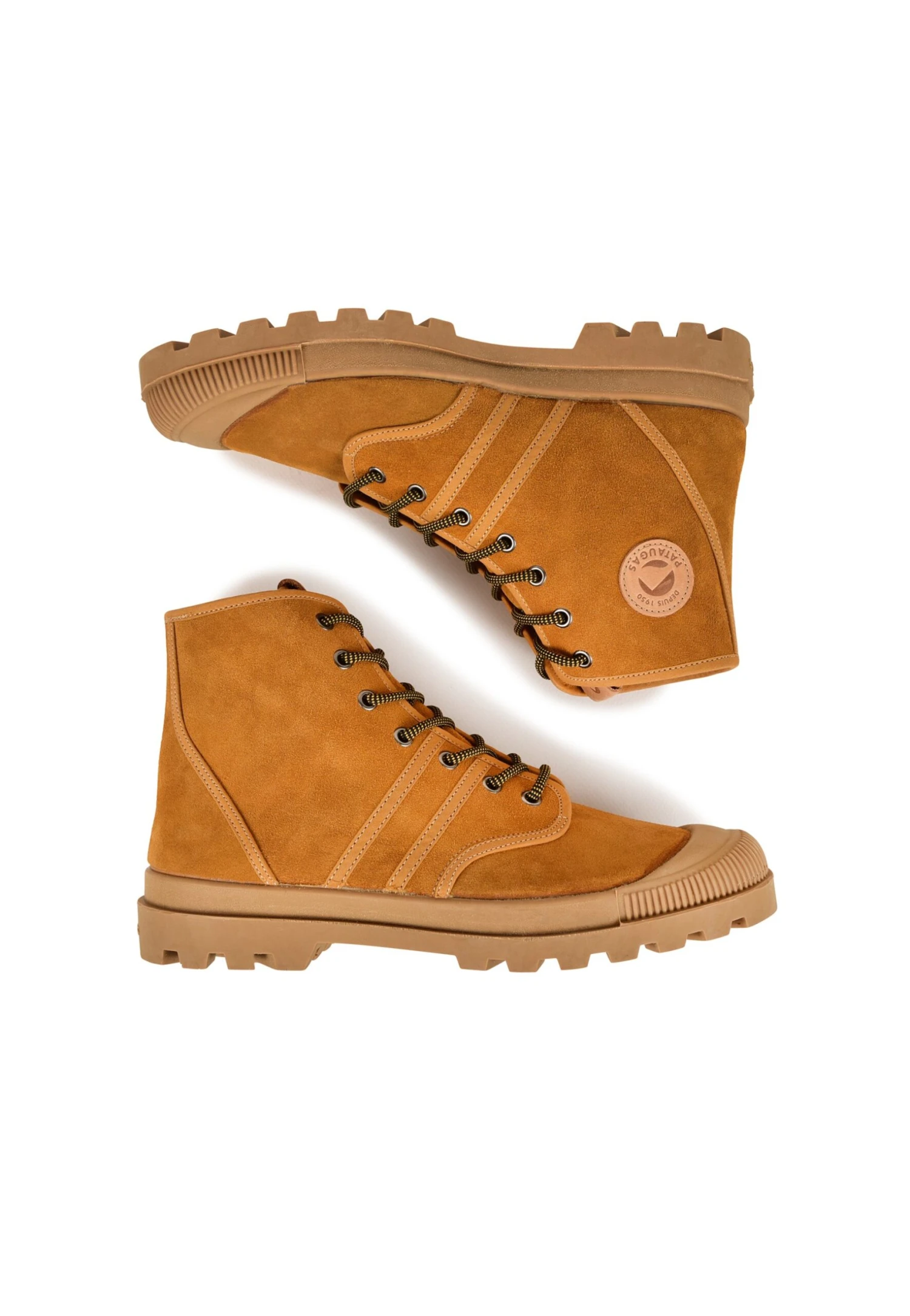 Pataugas Originale/S H4G - Sneakers Hoog - Ochre 5 Pataugas Originale/S H4G - Sneakers Hoog - Ochre - Afbeelding 3