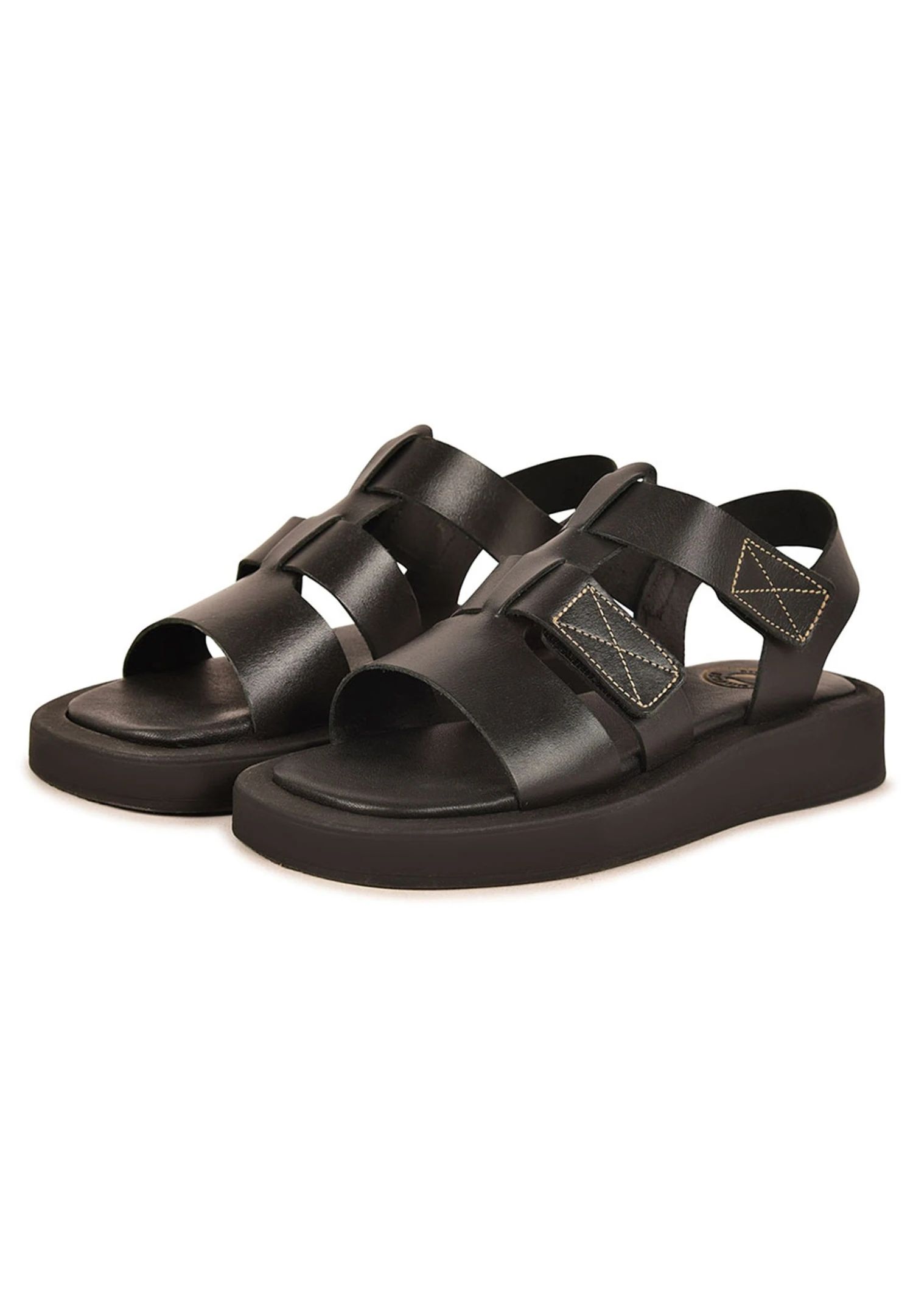 Pataugas Atari/N F2I - Outdoorsandalen - Black 4 Pataugas Atari/N F2I - Outdoorsandalen - Black - Afbeelding 2