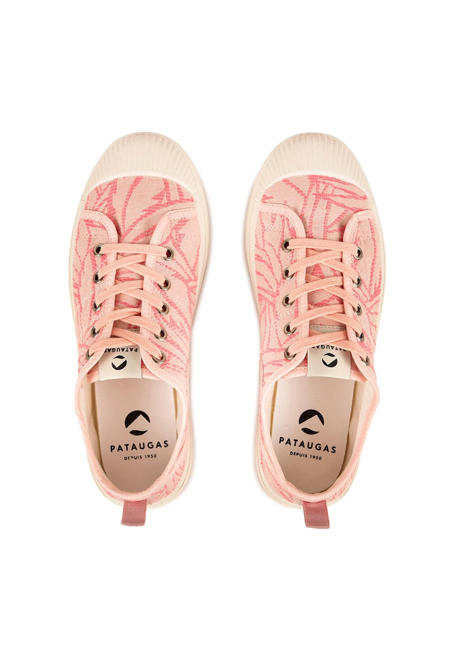 Pataugas Etche- Sneakers Laag - Pink 5 Pataugas Etche- Sneakers Laag - Pink - Afbeelding 3