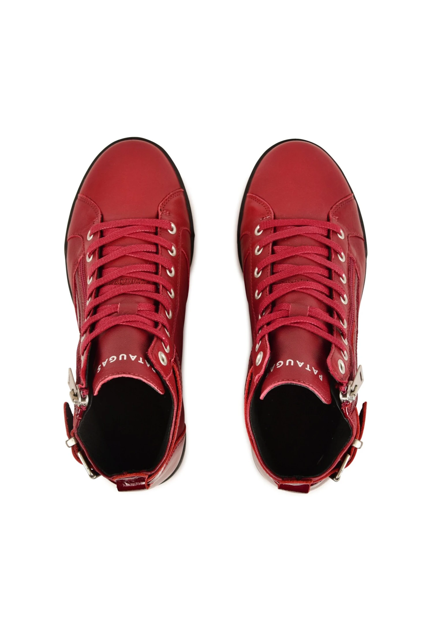 Pataugas Palme/V F4H - Sneakers Hoog - Red 5 Pataugas Palme/V F4H - Sneakers Hoog - Red - Afbeelding 3
