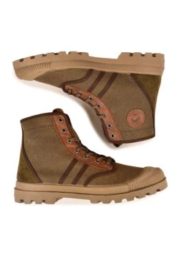 Pataugas Authentique M/Mixtc H4H - Sneakers Hoog - Khaki 9 Pataugas Authentique M/Mixtc H4H - Sneakers Hoog - Khaki -Pataugas Schoenen Shop db812d00c79d46b68bfacef22c797653