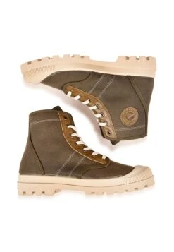 Pataugas Og M/Sc H2I - Sneakers Hoog - Khaki -Pataugas Schoenen Shop f095c97e6565484dadb7fc625ddf4f29